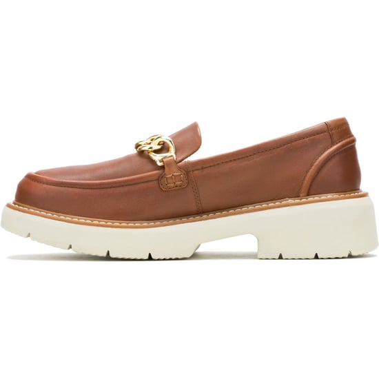 Hush Puppies Jodie Leder Damen Cognac Slipper - Image 5