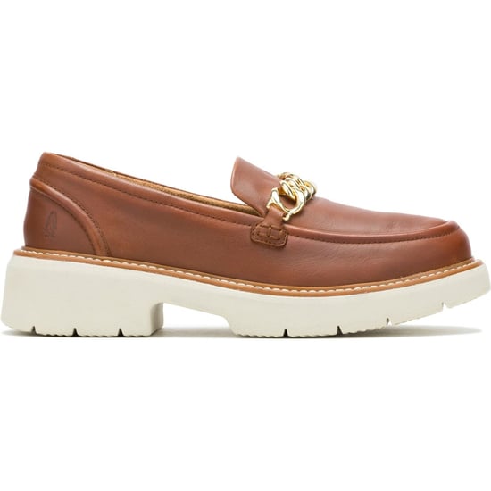 Hush Puppies Jodie Leder Damen Cognac Slipper - Image 6
