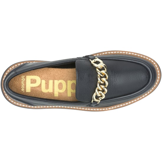 Hush Puppies Jodie Leder Damen Schwarz Slipper - Image 4
