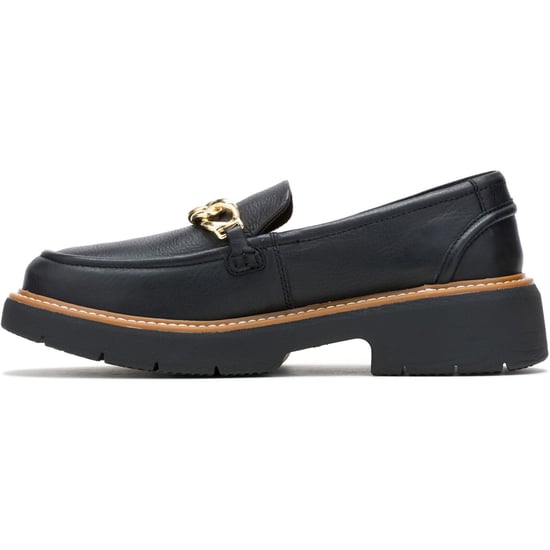 Hush Puppies Jodie Leder Damen Schwarz Slipper - Image 5