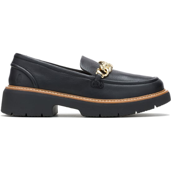 Hush Puppies Jodie Leder Damen Schwarz Slipper - Image 6