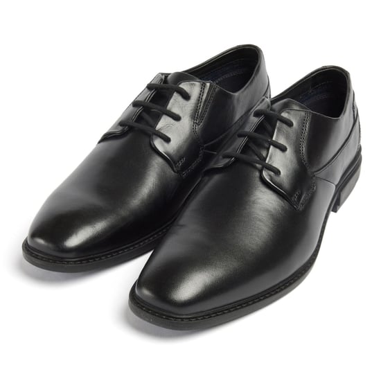 Pod Smyth Leder Herrenschuhe Schwarz Schnürschuhe - Image 6