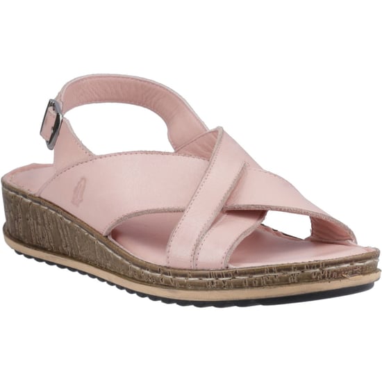 Hush Puppies Elena Leder Damen Blush Wedges - Image 1
