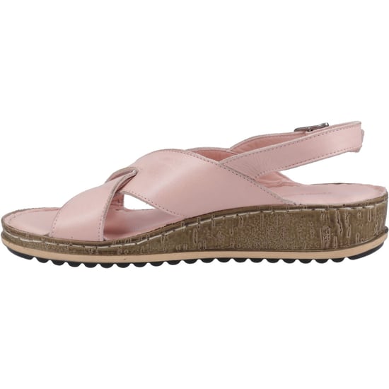 Hush Puppies Elena Leder Damen Blush Wedges - Image 4