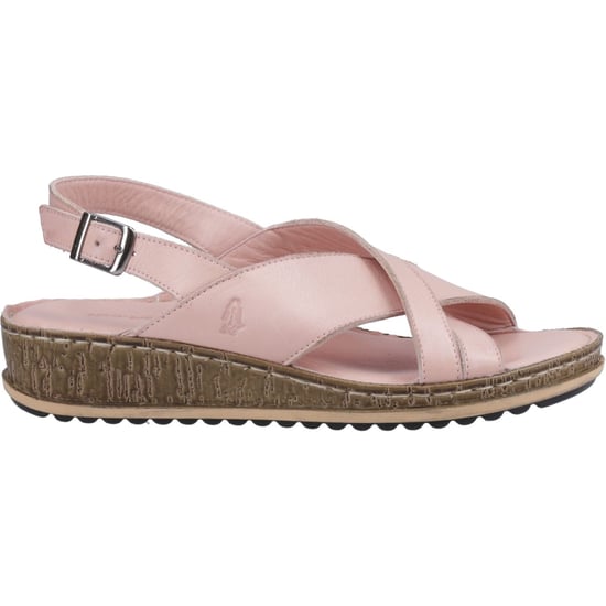 Hush Puppies Elena Leder Damen Blush Wedges - Image 5