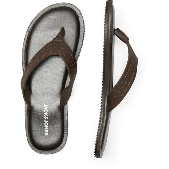 Jack & Jones Washton Herren Zehentrenner Aus Braunem Leder - Image 3