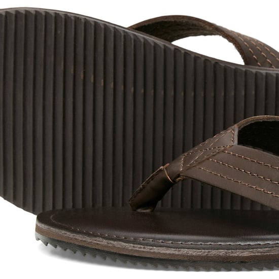 Jack & Jones Washton Herren Zehentrenner Aus Braunem Leder - Image 5