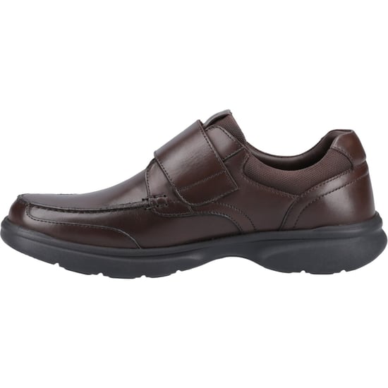 Hush Puppies Hector Leder Herren Braune Mokassins Schuhe - Image 4