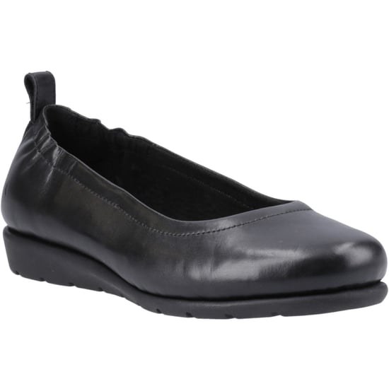 Hush Puppies Skylar Leder Damen Ballerinas schwarz - Image 1