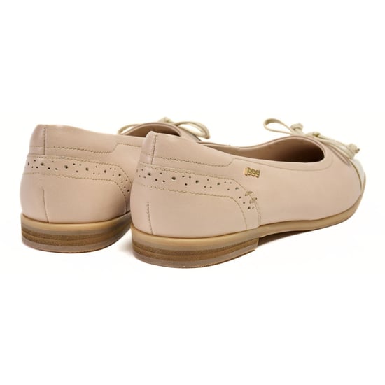 Pod Priya Leder Damen Rosa Ballerinas - Image 2
