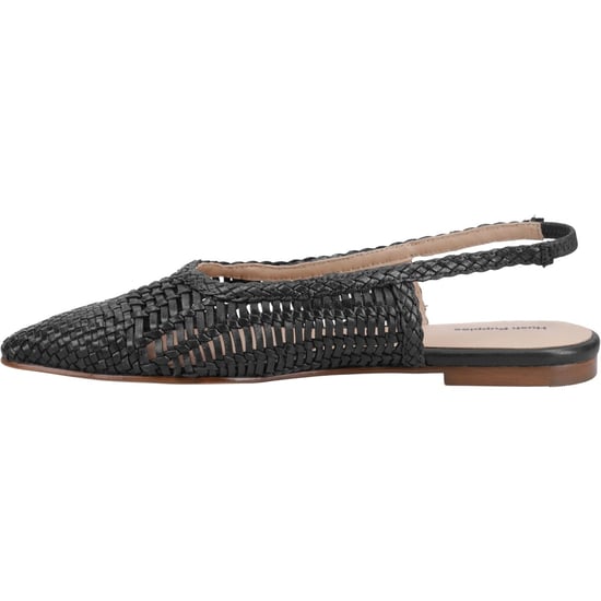 Hush Puppies Dalia Geflochtene Leder Damen Schwarz Flats - Image 4