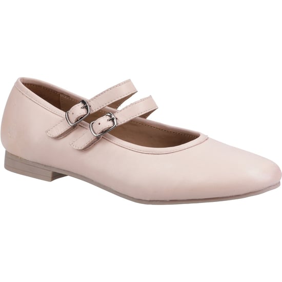 Hush Puppies Nancy Mary Jane Leather Women's Blush Flats - Image 1
