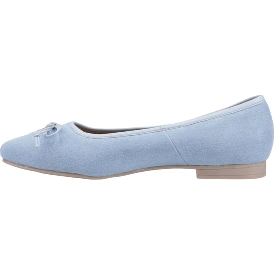 Hush Puppies Naomi Textil Damen Denim Ballerinas - Image 4