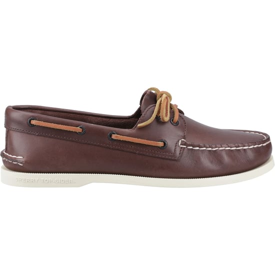 Sperry Authentische 2-Augen-Leder Herren Braune Bootsschuhe - Image 5