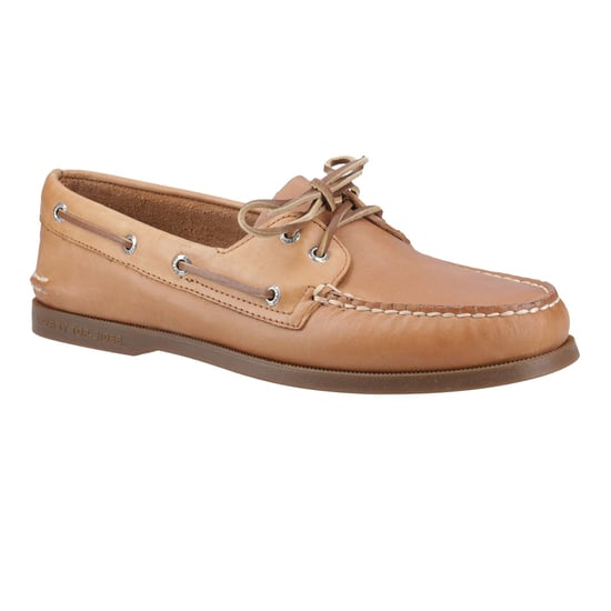 Sperry Authentische 2-Augen Leder Herren Bootsschuhe in Nussbaum - Image 6