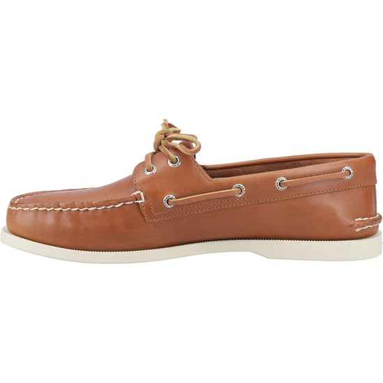 Sperry Authentische 2-Augen-Leder-Herren Bootsschuhe in Tan - Image 4