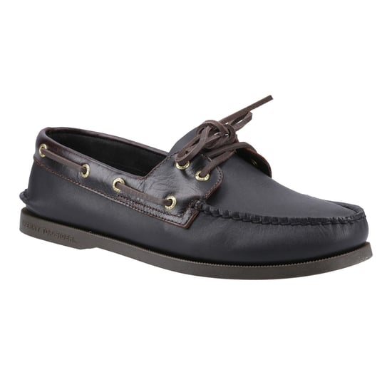 Sperry Authentische 2-Augen Leder Herren Amaretto/Schwarz Bootsschuhe - Image 6