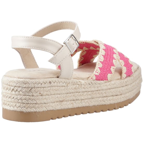 Hush Puppies Jemma Espadrille Polyurethan Damen Fuchsia Sandalen - Image 2