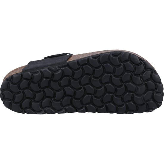 Hush Puppies Billie Wildleder Damen schwarze Sandalen - Image 3