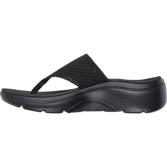 Skechers Go Walk Arch Fit 2.0 Polyester Damen Schwarz Sandalen - Image 4