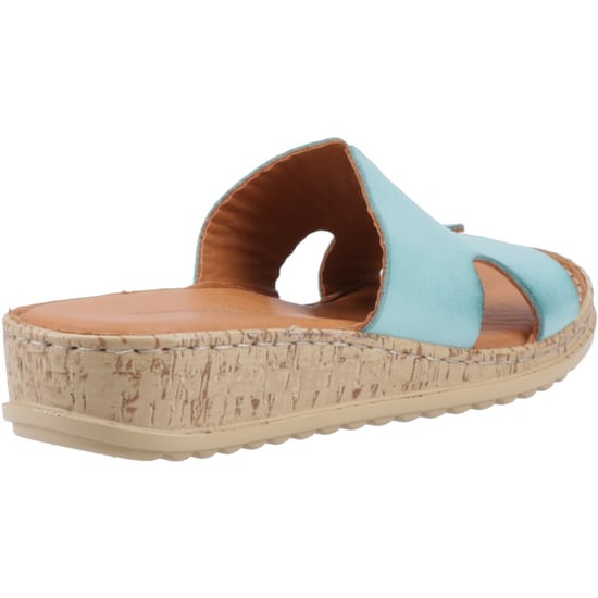 Hush Puppies Eloise Leder Damen Aqua Sandalen - Image 2