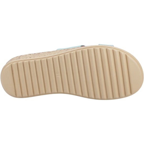 Hush Puppies Eloise Leder Damen Aqua Sandalen - Image 3