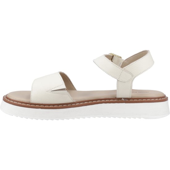 Hush Puppies Cassie Nubuck Damen Creme Sandalen - Image 4