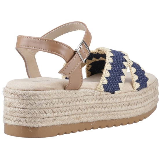 Hush Puppies Jemma Espadrilles Polyurethan Damen Sandalen Navy - Image 2