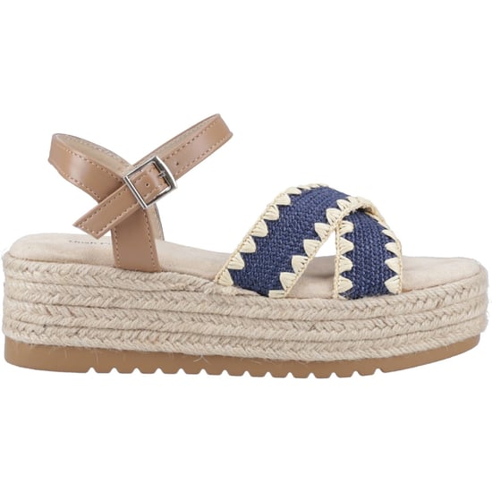 Hush Puppies Jemma Espadrilles Polyurethan Damen Sandalen Navy - Image 3