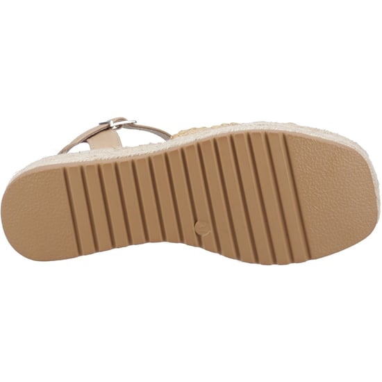 Hush Puppies Jemma Espadrille Polyurethan Damen Sandalen in Tan - Image 3