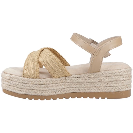 Hush Puppies Jemma Espadrille Polyurethan Damen Sandalen in Tan - Image 4