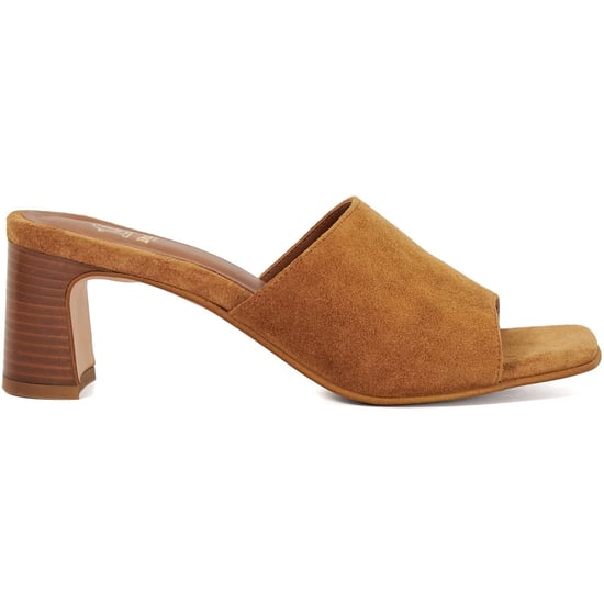 Dune Jule Wildleder Damen Sandalen in Tan - Image 4