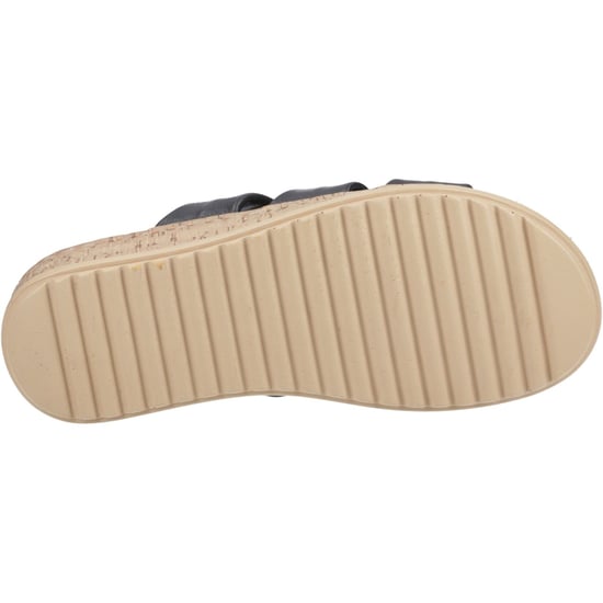 Hush Puppies Eden Gladiator Leder Damen Schwarz Sandalen - Image 3