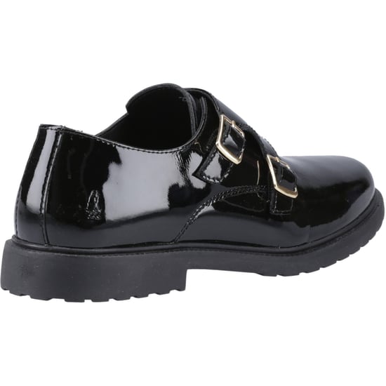 Hush Puppies Verity Leder Damen Schwarz Lack Schuhe - Image 2