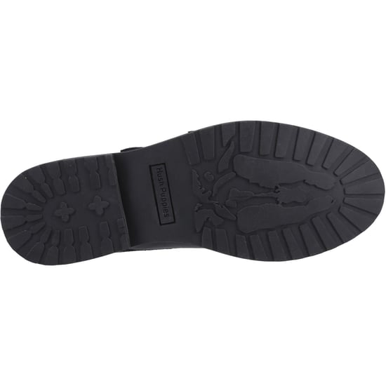 Hush Puppies Verity Leder Damen Schwarz Schuhe - Image 3
