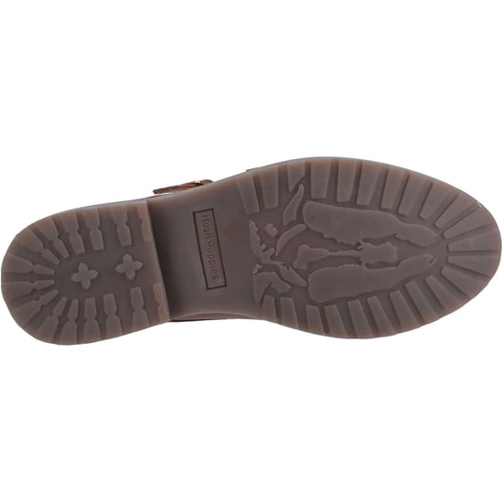 Hush Puppies Verity Leder Damen Schuhe in Tan - Image 3