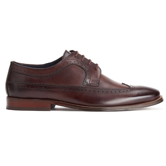 Base London Havisham Lederschuhe für Herren in braun, Derby-Stil - Image 4