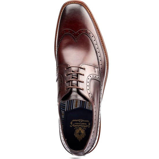 Base London Havisham Lederschuhe für Herren in braun, Derby-Stil - Image 6