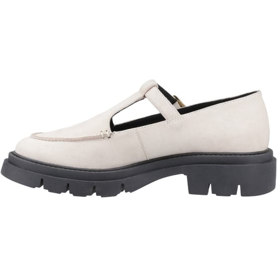 Hush Puppies Nella T-Bar Wildleder Damencremeschuhe - Image 4