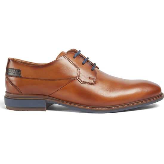 Pod Smyth Leder Herren Cognac Schnürschuhe - Image 4