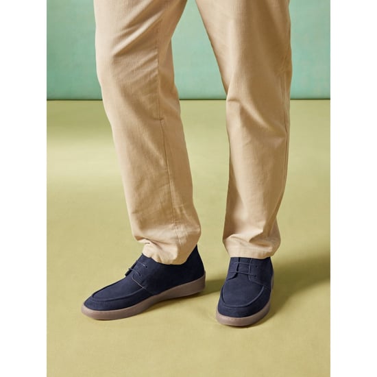 Hush Puppies Rafael Wildleder Herren Schnürschuhe in Marineblau - Image 6