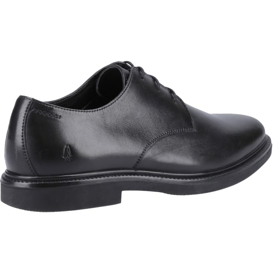 Hush Puppies Kye Leder Herren Schwarze Schnürschuhe - Image 2