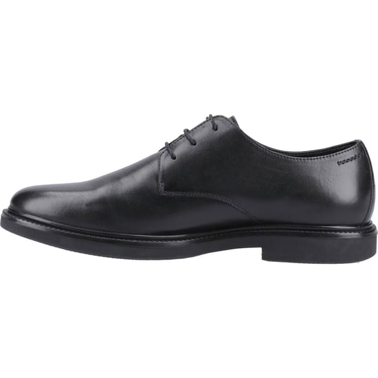 Hush Puppies Kye Leder Herren Schwarze Schnürschuhe - Image 4