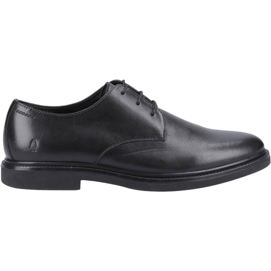Hush Puppies Kye Leder Herren Schwarze Schnürschuhe - Image 5