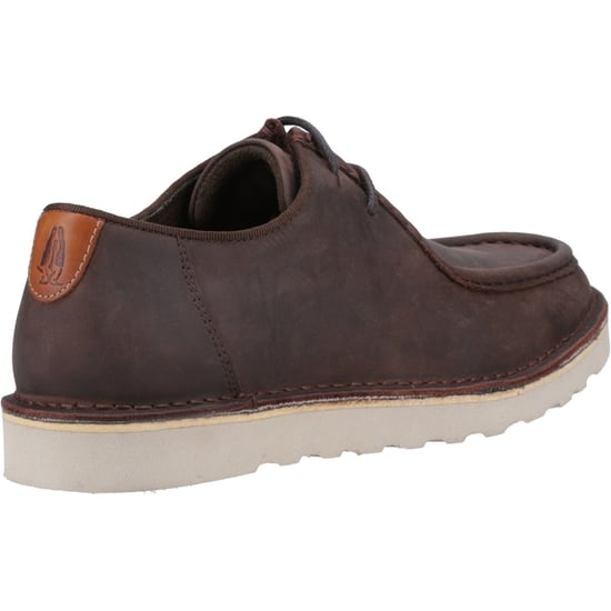Hush Puppies Otis Leder Herren Schnürschuhe Braun - Image 2