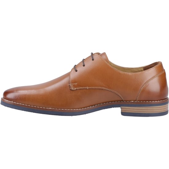 Hush Puppies Mike Leder Herren Schnürschuhe in Tan - Image 4