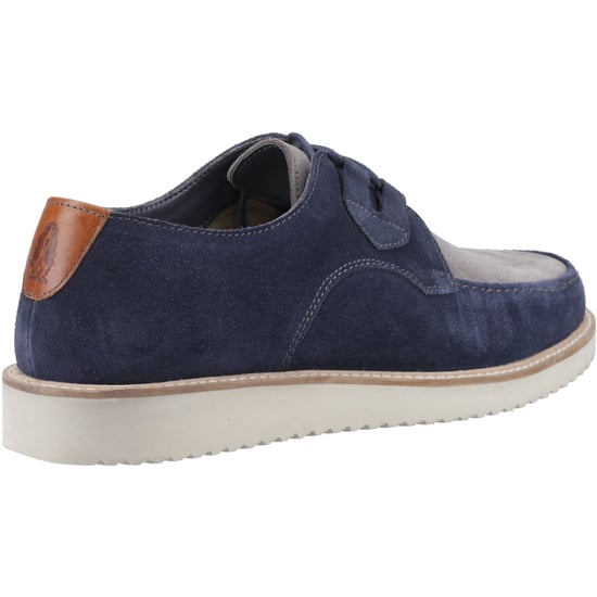 Hush Puppies Orion Wildleder Herren Schnürschuhe Navy/Grau - Image 2