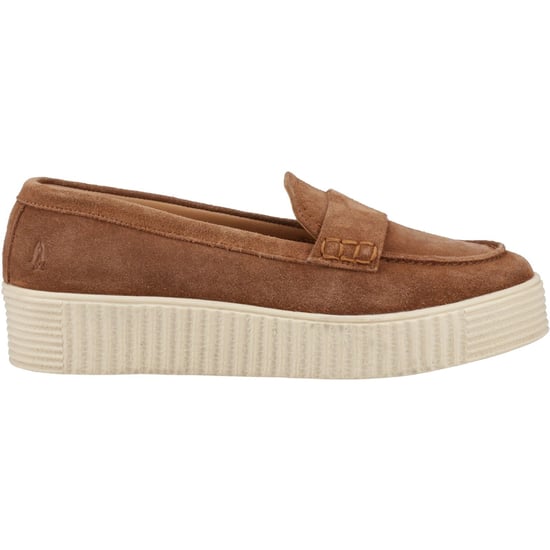 Hush Puppies Tamara Wildleder Damen Mokassins in Tan - Image 5