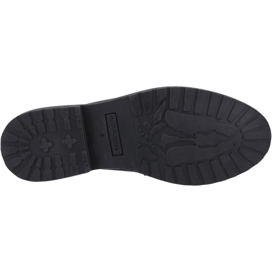 Hush Puppies Verity Snaffle Leder Damen Schwarz Slipper - Image 3