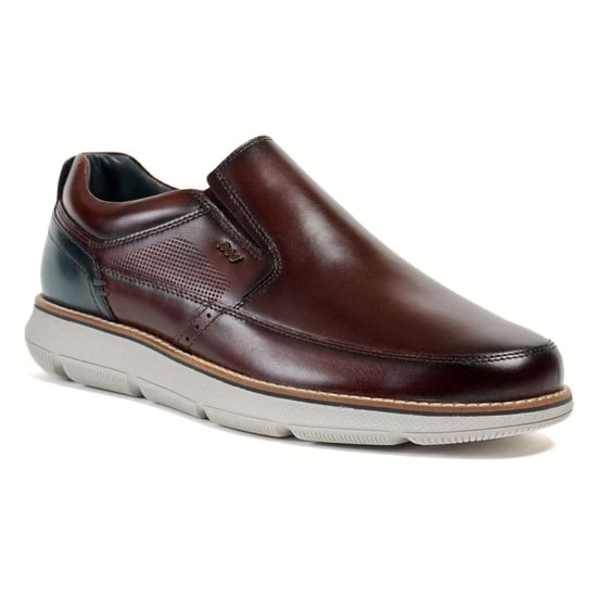 Pod Fowler Leder Herren Tan Slipper - Image 1